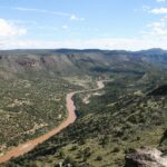 View of the Rio Grande from the Overlook Park at White Rock. 2006.