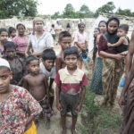 The Rohingya are not a recognized ethnic group in Myanmar and do not have the right to citizenship. That is why they are called the world’s largest stateless people. Rohingya in a refugee camp in Myanmar 2013.